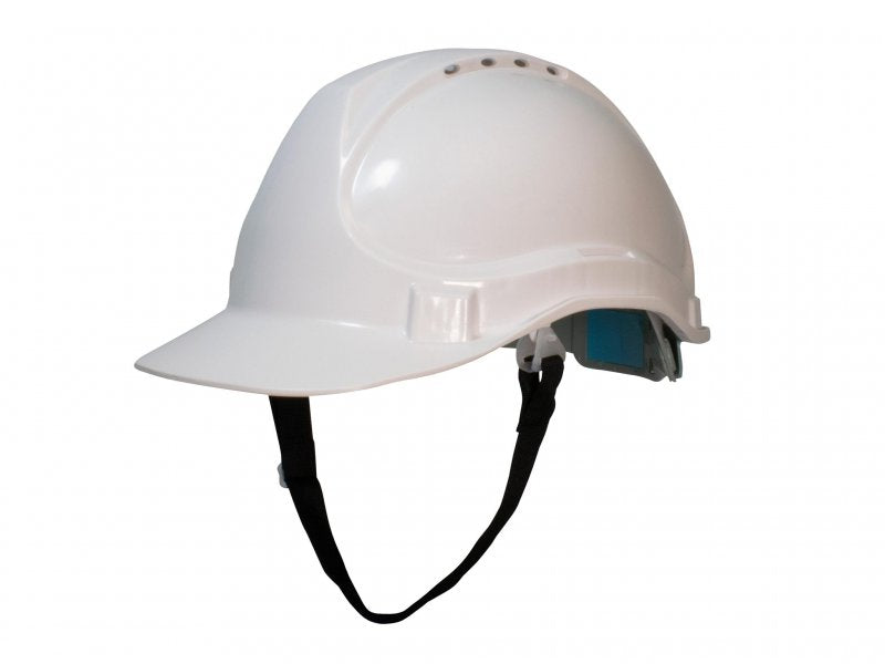 Scan Deluxe Safety Helmet White Main Image