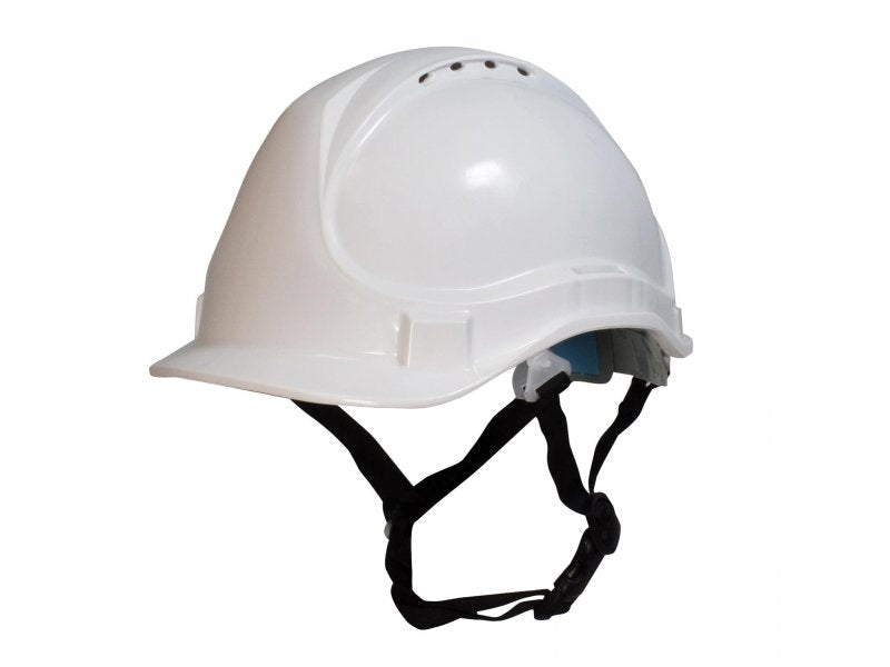 Scan Short Peak Safety Helmet White Main Image
