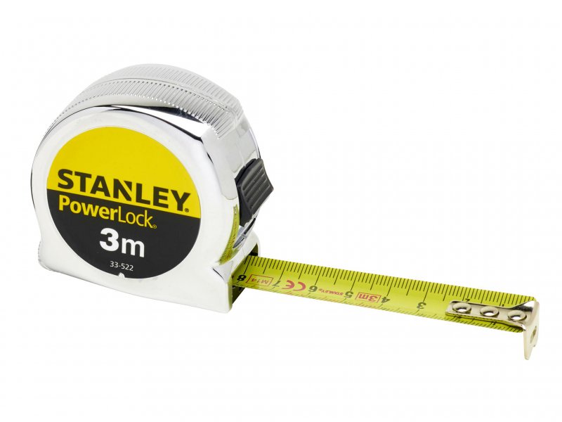Stanley Powerlock Classic Tape 3m Main Image