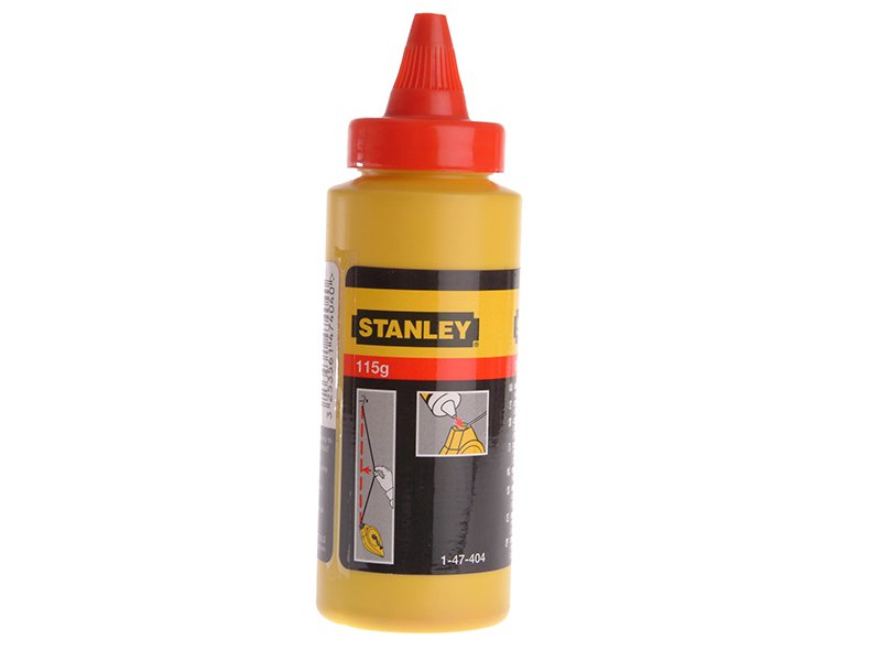 Stanley Tools Chalk Refill 225g (8oz) Red Main Image