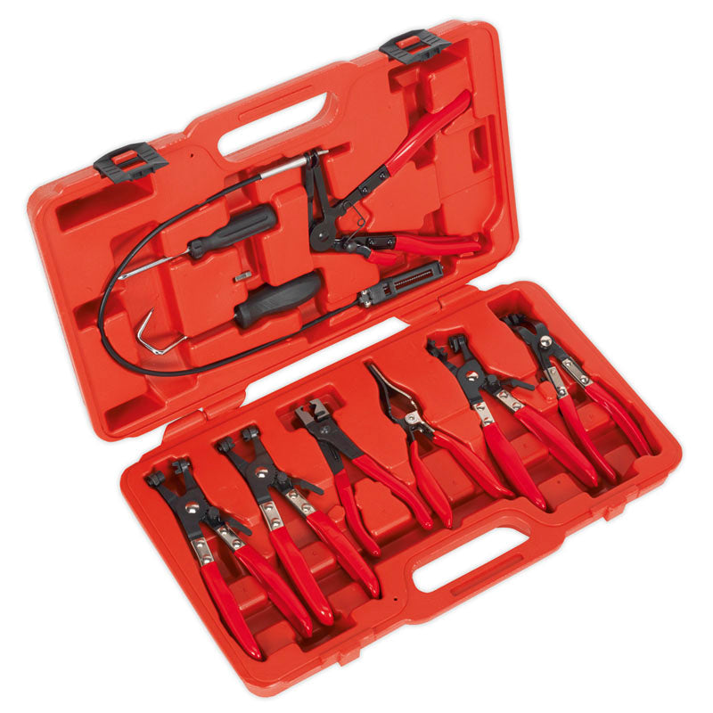 Sealey Hose Clamp Removal Tool Kit 7pc Main Image